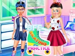 Hra BFF Skating Practice online