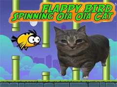 Hra Flappy Bird Spinning oia oia Cat online