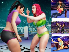 Hra Real women wrestling Ring fighting online