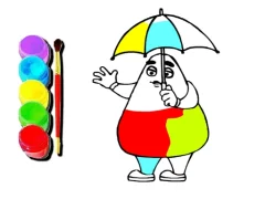 Hra Grimace Click and Paint online