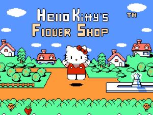 Hra Kvetinová záhrada Hallo Kitty online