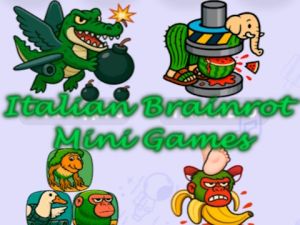 Hra Talianske mini hry Brainrot  online