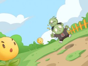 Hra Kvety proti zombie online