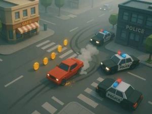 Hra Pán Drifter: Simulátor prenasledovania autom online
