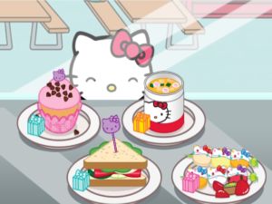 Hra Hello Kitty: Lanchbox online