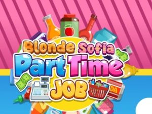 Hra Blondínka Sofia: Čiastočne pracovný deň online