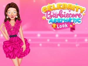 Hra Celebrita: estetický obraz Barbie online