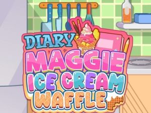 Hra Maggie's Diary: Vafley so zmrzlinou online