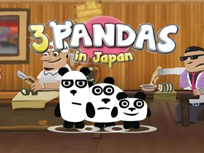 Hra 3 Pandas In Japan HTML5 online