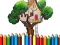 Hra Tree House Coloring Book online