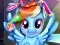 Hra Rainbow pony real haircuts online