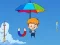 Hra Umbrella Falling Guy online
