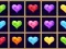 Hra Sliding Hearts Match 3 online