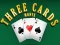 Hra Three cards monte online