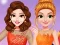 Hra Princesses Ice Skating Dress Up online