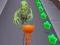 Hra Angry Cat Run Zombies Alley online