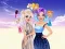 Hra Fashion Showdown Ellie and Villain Quinn online