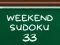 Hra Weekend Sudoku 33 online
