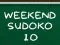 Hra Weekend Sudoku 10 online