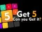 Hra Get 5 online