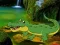 Hra Crocodile Waterfalls Forest Escape online