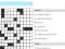Hra LA Times Crossword online