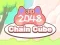 Hra Chain Cube 2048 3D online