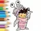 Hra Coloring Book: Monster Costume Girl online