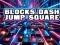 Hra Blocks Dash Jump Square online