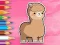 Hra Coloring Book: Cute Alpaca online