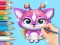 Hra Coloring Book: Cute Fluvsies online