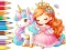 Hra Coloring Book: Unicorn Secret Whisper online