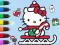 Hra Coloring Book: Hello Kitty Christmas online