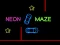 Hra Neon Car Maze online