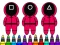 Hra Coloring Book: Squid Game Mask online