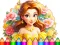 Hra Coloring Book: Flower Dress Up online