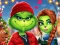 Hra The Grench Couple Holiday Dress up online