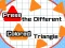 Hra Press The Different Colored Triangle online