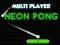 Hra Neon Pong Multi Player online