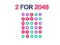 Hra 2 for 2048 online
