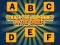 Hra Touch The Alphabet In The Oder online