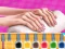 Hra Elsa's Fashion Nail Art DIY Blog online