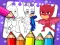 Hra PJ Masks Coloring Book online