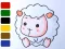 Hra Baby sheep ColoringBook online