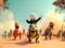 Hra Stickman: Dinosaur arena online