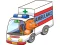 Hra Cartoon Ambulance Puzzle online