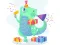 Hra Dino Party Jigsaw online