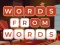 Hra Words from Words online