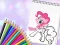 Hra Cute Pony Coloring Book online