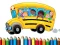 Hra School Bus Coloring Book online
